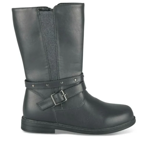 Bottes MARINE Fille Motif Paillettes Fermeture éclair
