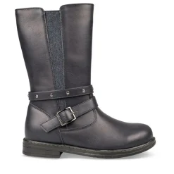 Bottes MARINE Fille Motif Uni Fermeture éclair