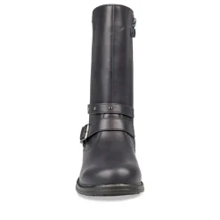 Bottes MARINE Fille Motif Uni Fermeture éclair