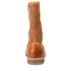 Bottes MARRON Fille CUIR Fermeture éclair