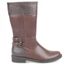 Bottes MARRON Fille Fermeture éclair