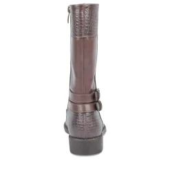 Bottes MARRON Fille Fermeture éclair