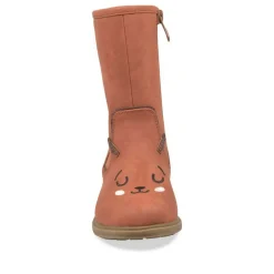 Bottes MARRON Fille Fermeture éclair