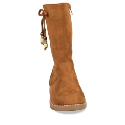 Bottes MARRON Fille Fermeture éclair