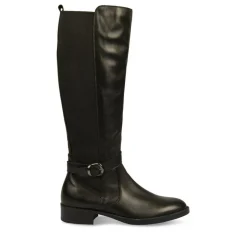 Bottes NOIR Femme CUIR Fermeture éclair