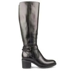 Bottes NOIR Femme CUIR Fermeture éclair