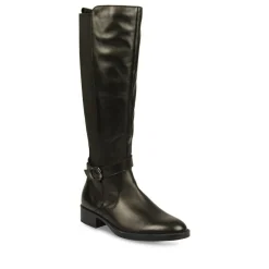 Bottes NOIR Femme CUIR Fermeture éclair