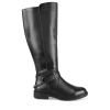 Bottes NOIR Femme Motif Chaîne Fermeture éclair
