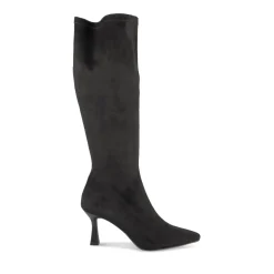 Bottes NOIR Femme Motif Uni Fermeture éclair