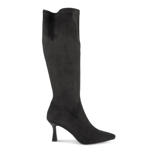 Bottes NOIR Femme Motif Uni Fermeture éclair