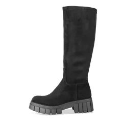 Bottes NOIR Femme Motif Uni Fermeture éclair