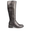 Bottes NOIR Femme Motif Uni Fermeture éclair