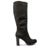 Bottes NOIR Femme Motif Uni Fermeture éclair