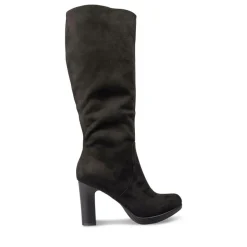 Bottes NOIR Femme Motif Uni Fermeture éclair
