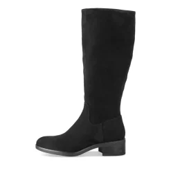 Bottes NOIR Femme Motif Uni A Enfiler