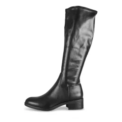Bottes NOIR Femme Motif Uni A Enfiler