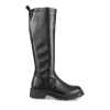 Bottes NOIR Femme Motif Uni Fermeture éclair