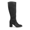 Bottes NOIR Femme Motif Uni Fermeture éclair