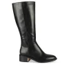 Bottes NOIR Femme Motif Uni Fermeture éclair