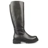 Bottes NOIR Femme Motif Uni Fermeture éclair