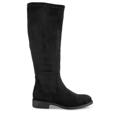 Bottes NOIR Femme Motif Uni Fermeture éclair