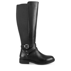 Bottes NOIR Femme Motif Uni Fermeture éclair