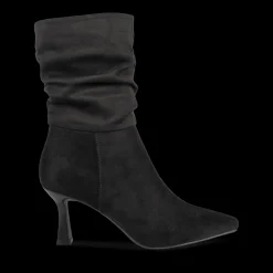 Bottes NOIR Femme Motif Uni Fermeture éclair