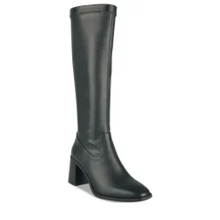 Bottes NOIR Femme Motif Uni Fermeture éclair