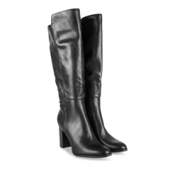 Bottes NOIR Femme Motif Uni Fermeture éclair