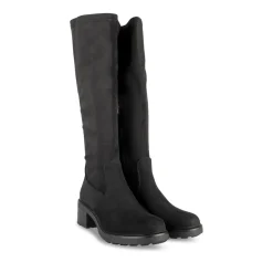 Bottes NOIR Femme Motif Uni Fermeture éclair