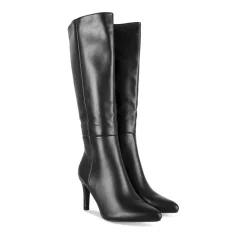 Bottes NOIR Femme Motif Uni Fermeture éclair