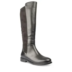 Bottes NOIR Femme Motif Uni Fermeture éclair