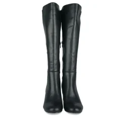 Bottes NOIR Femme Motif Uni Fermeture éclair