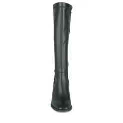 Bottes NOIR Femme Motif Uni Fermeture éclair