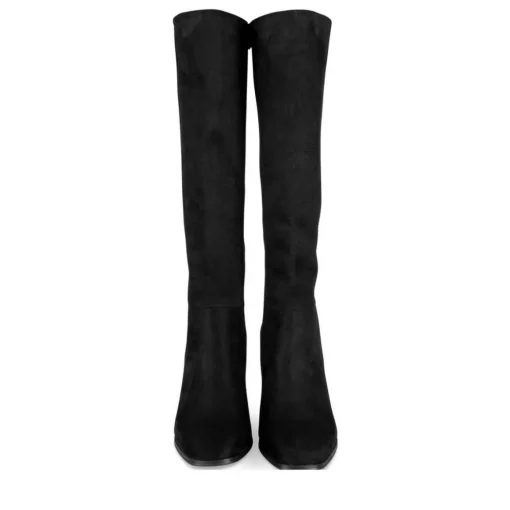 Bottes NOIR Femme Motif Uni Fermeture éclair