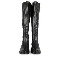 Bottes NOIR Femme Motif Uni Fermeture éclair
