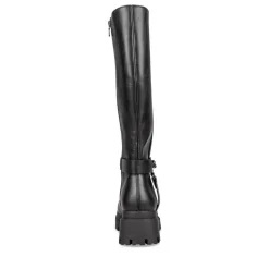 Bottes NOIR Femme Motif Uni Fermeture éclair
