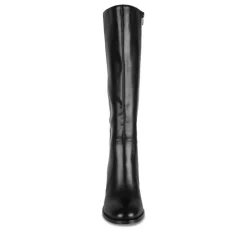 Bottes NOIR Femme Motif Uni Fermeture éclair