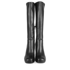Bottes NOIR Femme Motif Uni Fermeture éclair