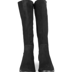Bottes NOIR Femme Motif Uni A Enfiler