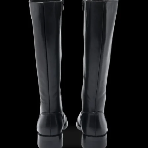 Bottes NOIR Femme Motif Uni Fermeture éclair