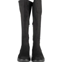 Bottes NOIR Femme Motif Uni Fermeture éclair