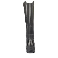 Bottes NOIR Femme Motif Uni Fermeture éclair