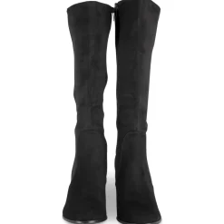Bottes NOIR Femme Motif Uni Fermeture éclair