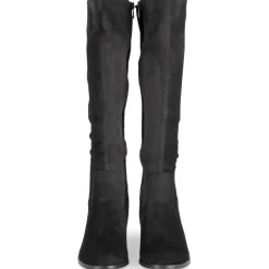 Bottes NOIR Femme Motif Uni Fermeture éclair