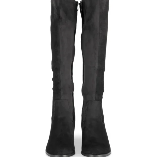 Bottes NOIR Femme Motif Uni Fermeture éclair