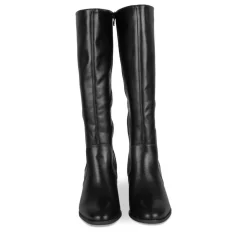 Bottes NOIR Femme Motif Uni Fermeture éclair
