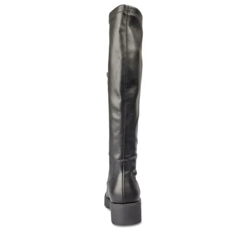 Bottes NOIR Femme Motif Uni Fermeture éclair