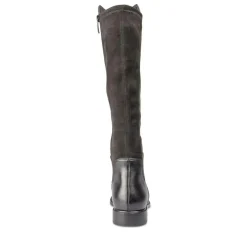 Bottes NOIR Femme Motif Uni Fermeture éclair