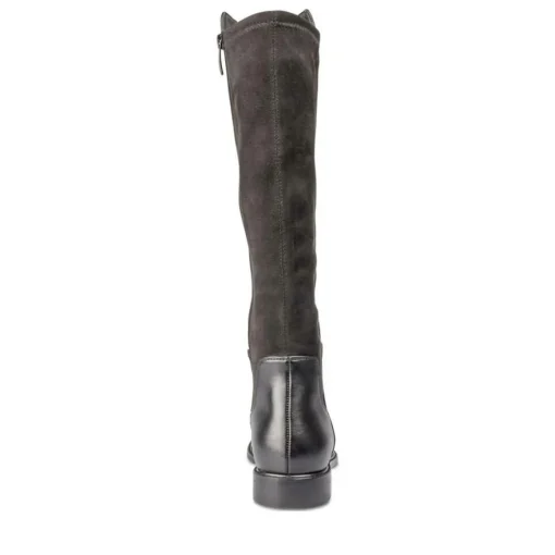 Bottes NOIR Femme Motif Uni Fermeture éclair